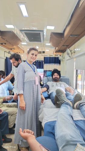 Health and Blood Donation Camp